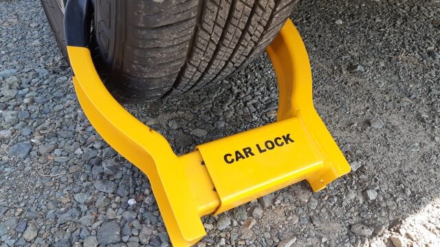 ハンドルロックやタイヤロック